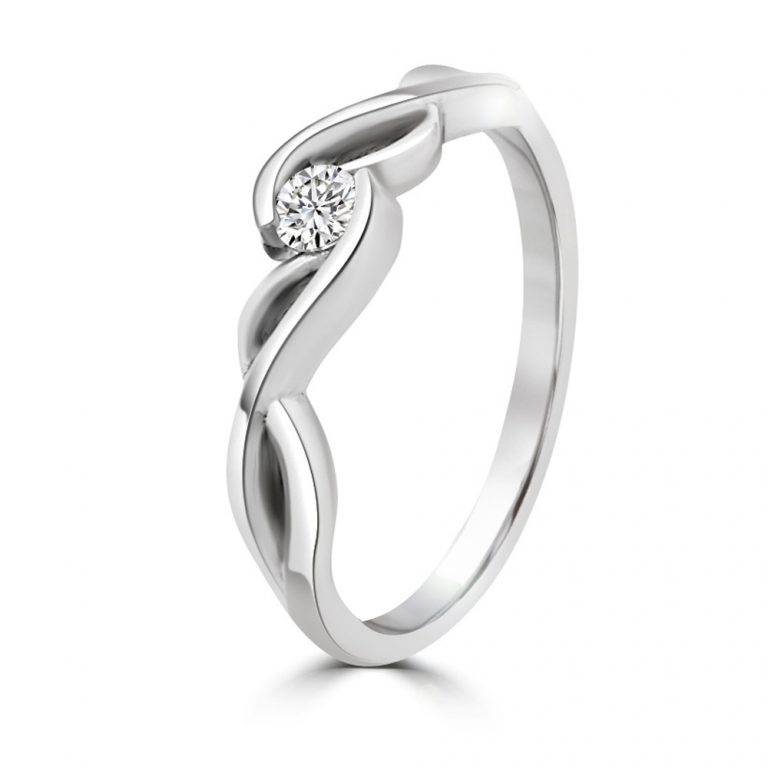 Exkluzív eljegyzési gyűrű