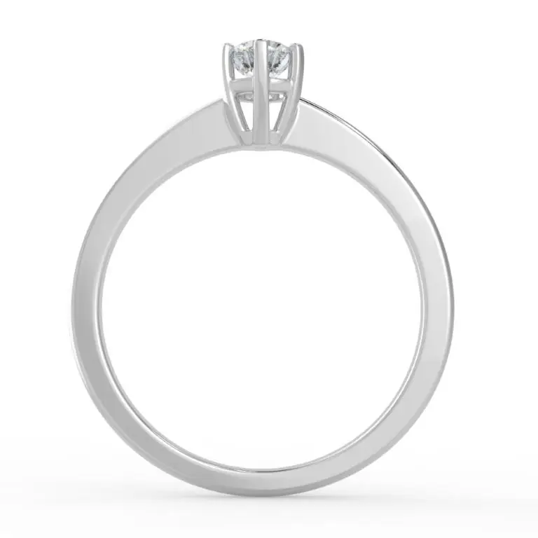 Klasszikus eljegyzési gyűrű