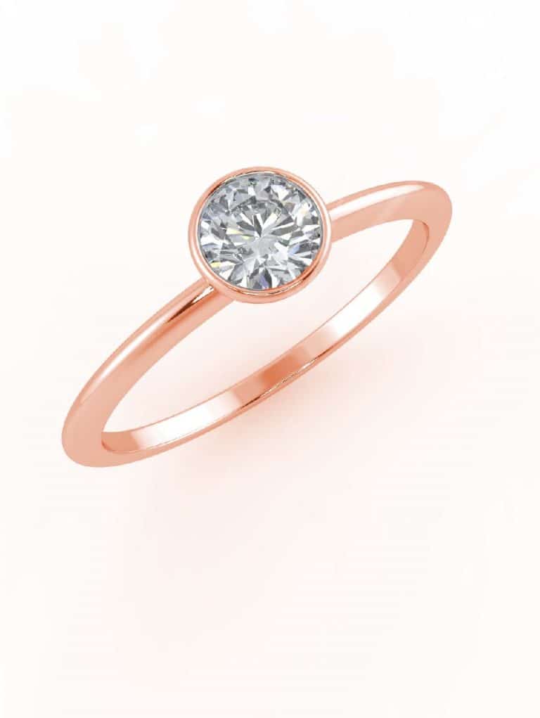 Button eljegyzési gyűrű