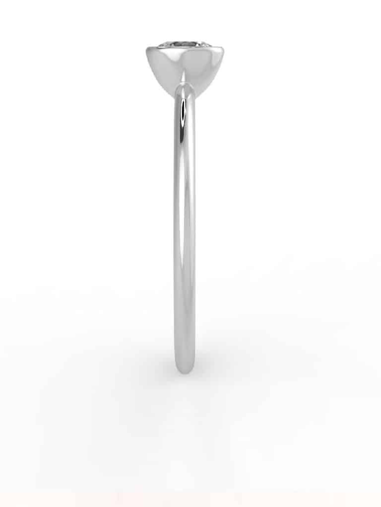 Button eljegyzési gyűrű