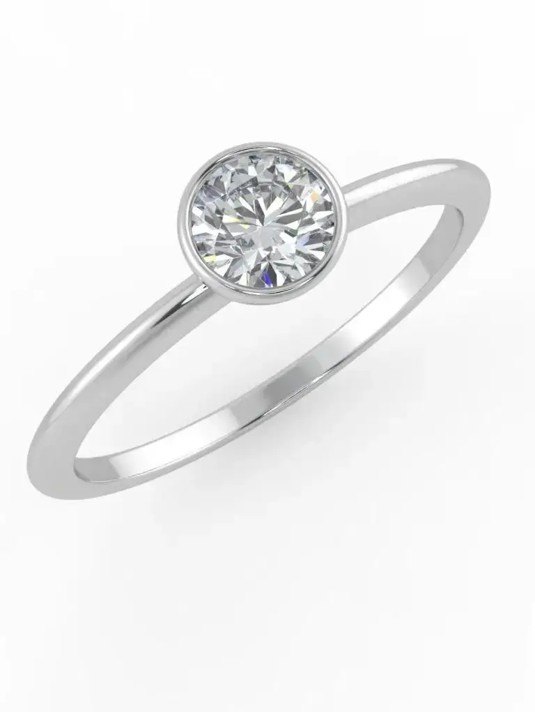 Button eljegyzési gyűrű