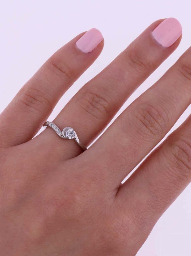 Sweet eljegyzési gyűrű