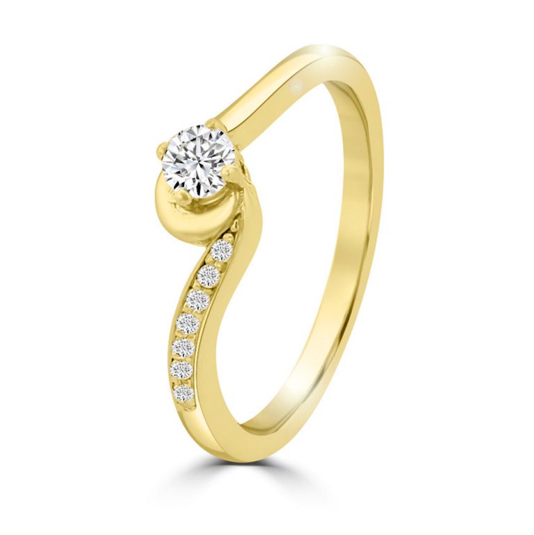 Sweet eljegyzési gyűrű