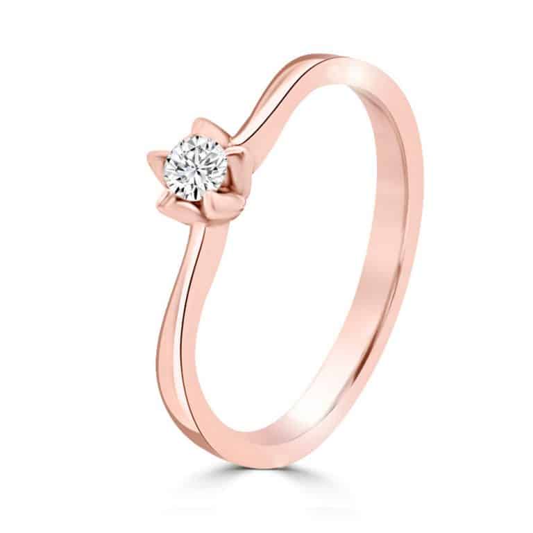 Élet eljegyzési gyűrű