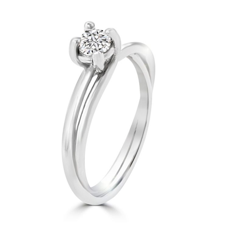 Öröm eljegyzési gyűrű