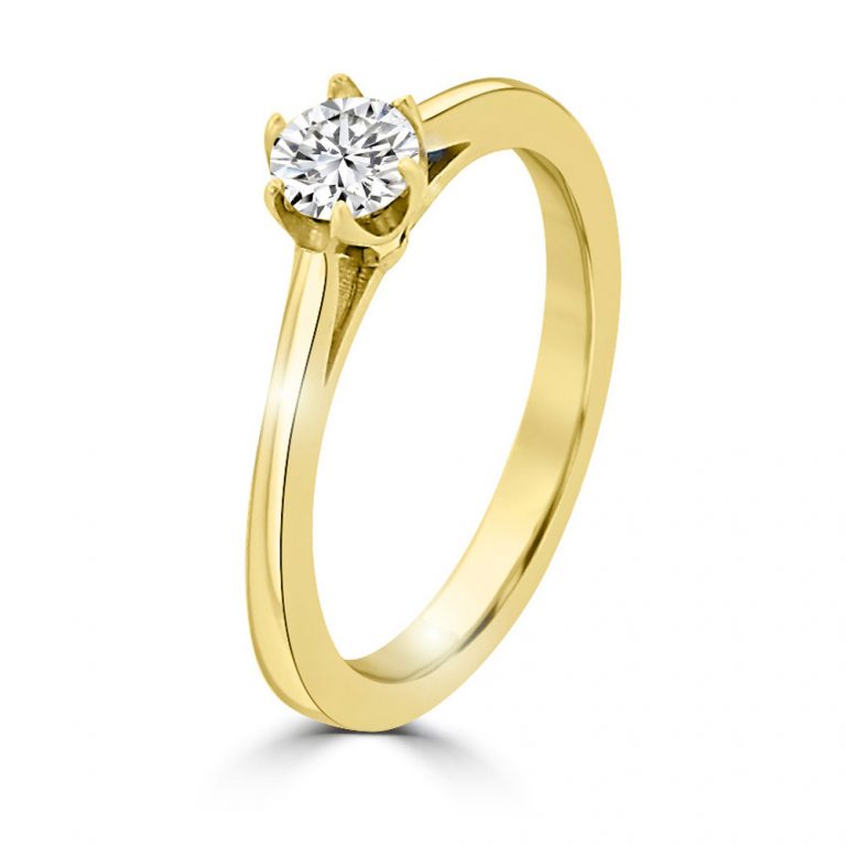 Gotico eljegyzési gyűrű