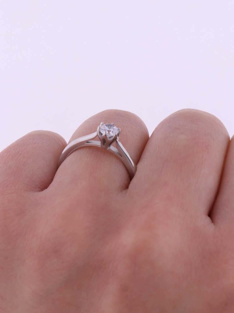 Gotico eljegyzési gyűrű