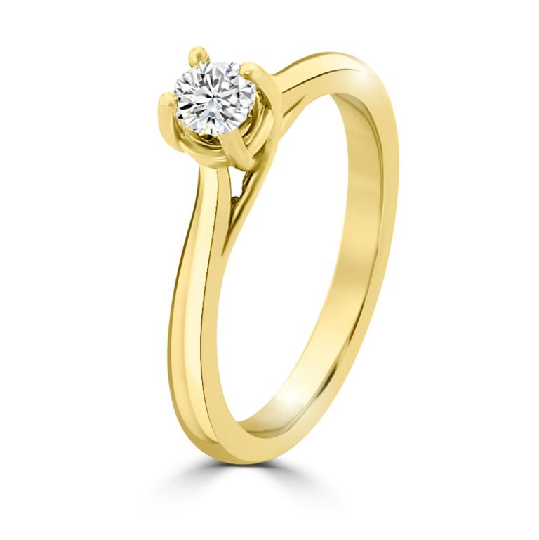 Romantikus eljegyzési gyűrű