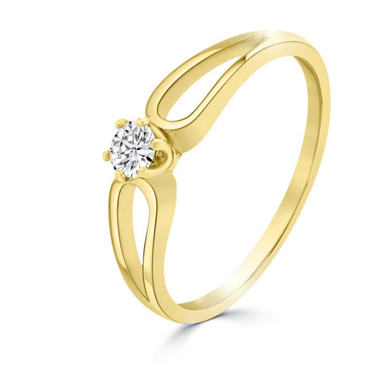 Tavasz eljegyzési gyűrű